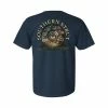 Southern Strut 12 Gauge Flag Navy T Shirt