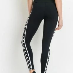 Purple Door Boutique Mono B Stars And Stripes Black Leggings 10 Purple Door Boutique Mono B Stars And Stripes Black Leggings