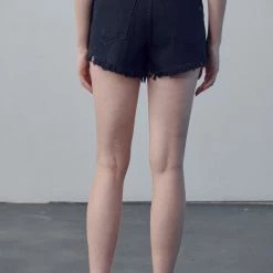 Hidden Jeans Finn Black High Rise Shorts New Arrivals