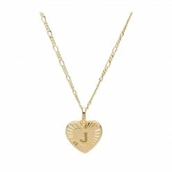Bracha Jewelry Bracha Gold Heart Pendant Necklace