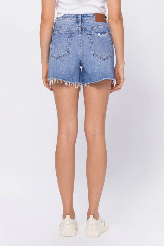 Hidden Jeans Summertime Mom Denim Shorts 3 Hidden Jeans Summertime Mom Denim Shorts