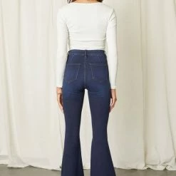 Kan Can Button Fly Super Flare Jeans Summer SALE 9 Kan Can Button Fly Super Flare Jeans Summer SALE