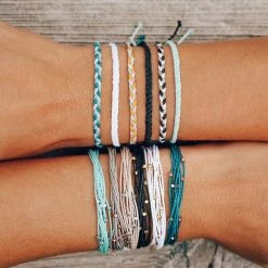 Pura Vida Mini Braided Bracelet - Warm Shoreline