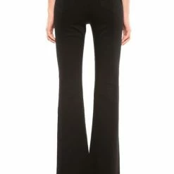 Purple Door Boutique Cello High Rise Super Flare Jeans - Black Summer SALE