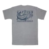 T-Shirts Peach State Pride 'Topo Catfish' Short Sleeve - Grey