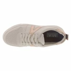 Mia Alta Rose Gold Platform Sneakers Shoes