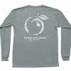 T-Shirts Peach State Pride Support Local Farmers Gray Pocket Tee