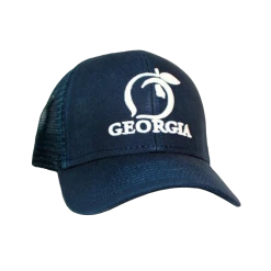 Peach State Pride Youth Navy Trucker Hat