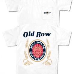 Old Row 'Retro Can' Short Sleeve - White