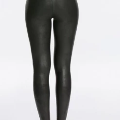 Spanx Faux Leather Black Leggings