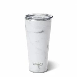 Purple Door Boutique Accessories/Gifts Swig Life Marble Tumbler