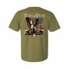 T-Shirts Tried And True Military Boots Light Olive T Shirt