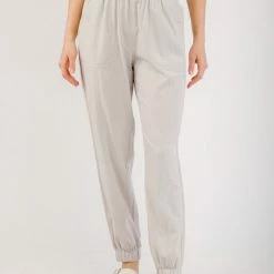 Purple Door Boutique New Arrivals Active Babe Light Beige Joggers