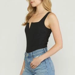 Purple Door Boutique Wishful Heart Black Bodysuit 7 Purple Door Boutique Wishful Heart Black Bodysuit