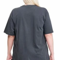 Purple Door Boutique Black Distressed Free Bird Tee New Arrivals