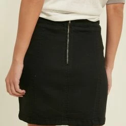 Purple Door Boutique Ladies' Right Ways Black Mini Skirt