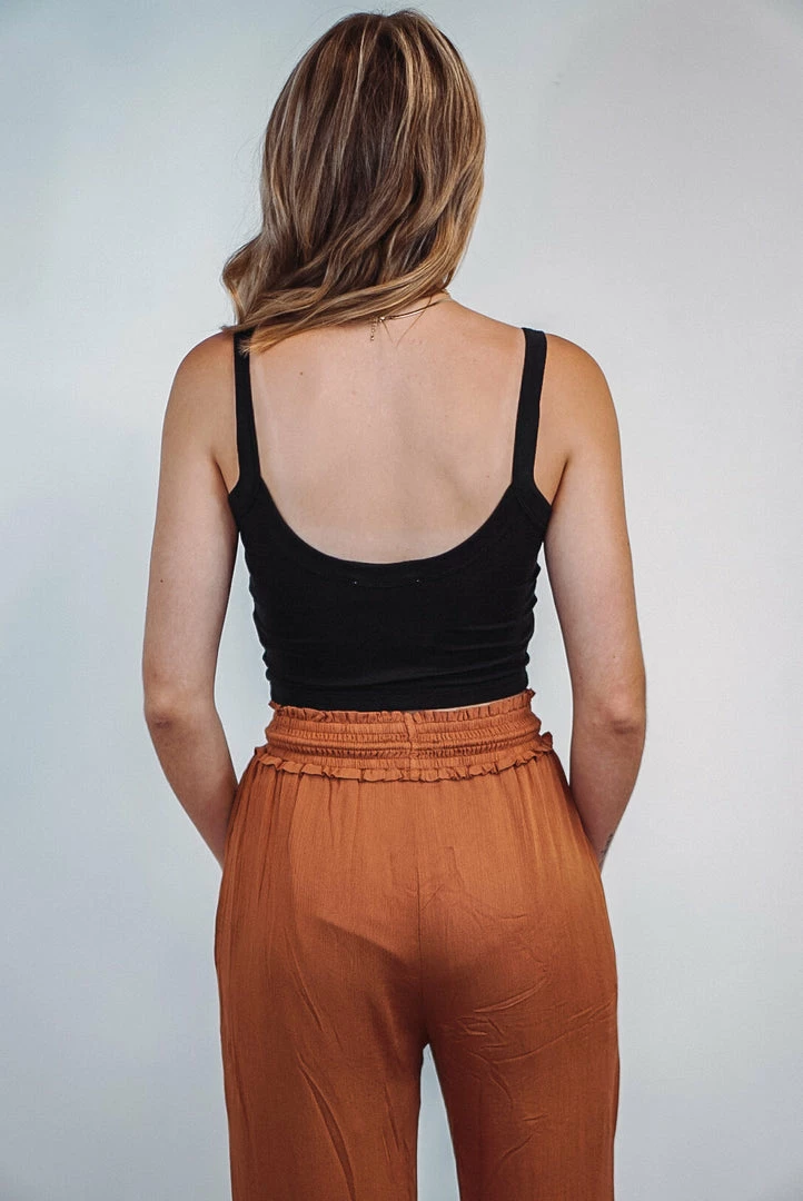 Purple Door Boutique No Regrets Black Crop Tank Top 4 Purple Door Boutique No Regrets Black Crop Tank Top