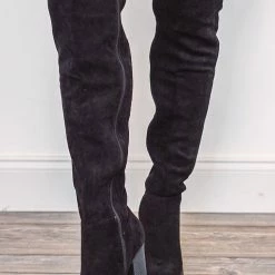 Purple Door Boutique The Pack Black Tall Boot
