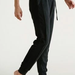 Purple Door Boutique New Arrivals Cozy Days Black Mineral Washed Joggers