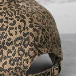 Purple Door Boutique Headwear Brunette Leopard Print Hat