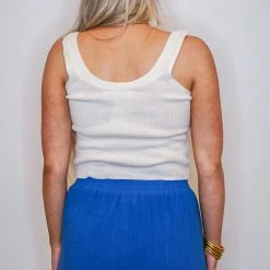 Purple Door Boutique All Mine Linen Cobalt Blue Shorts New Arrivals