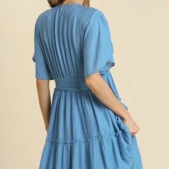 Purple Door Boutique Hopeless Romantic Blue Midi Dress 9 Purple Door Boutique Hopeless Romantic Blue Midi Dress