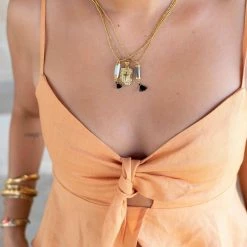 Bracha Jewelry Bracha Truth Card Cross Pendant Necklace Accessories/Gifts