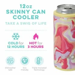 Purple Door Boutique Swig Life Pink Lemonade Can Cooler Accessories/Gifts