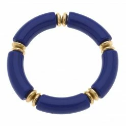 Canvas Jewelry Canvas Lelani Blue Resin Bracelet
