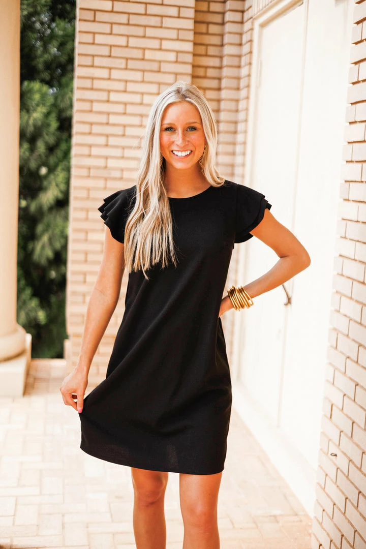 Purple Door Boutique Ladies' Sassy Girl Black Dress 3 Purple Door Boutique Ladies' Sassy Girl Black Dress