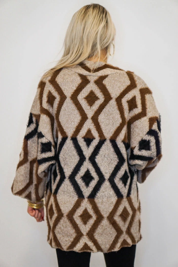 Purple Door Boutique New Arrivals Brown And Black Mohair Cardigan 6 Purple Door Boutique New Arrivals Brown And Black Mohair Cardigan