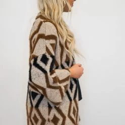 Purple Door Boutique New Arrivals Brown And Black Mohair Cardigan 10 Purple Door Boutique New Arrivals Brown And Black Mohair Cardigan