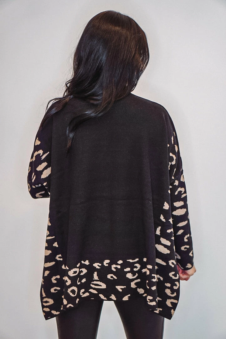The Purple Door Boutique Leopard Print Love Black Sweater New Arrivals 5 The Purple Door Boutique Leopard Print Love Black Sweater New Arrivals