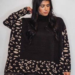 The Purple Door Boutique Leopard Print Love Black Sweater New Arrivals 7 The Purple Door Boutique Leopard Print Love Black Sweater New Arrivals