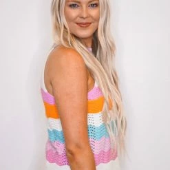 Purple Door Boutique New Arrivals Cream Scalloped Knit Halter Top 8 Purple Door Boutique New Arrivals Cream Scalloped Knit Halter Top