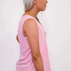 Purple Door Boutique Simple Elegance Baby Pink Top Ladies' 8 Purple Door Boutique Simple Elegance Baby Pink Top Ladies'