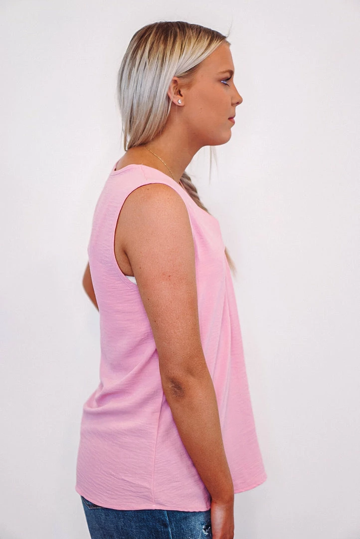 Purple Door Boutique Simple Elegance Baby Pink Top Ladies' 4 Purple Door Boutique Simple Elegance Baby Pink Top Ladies'