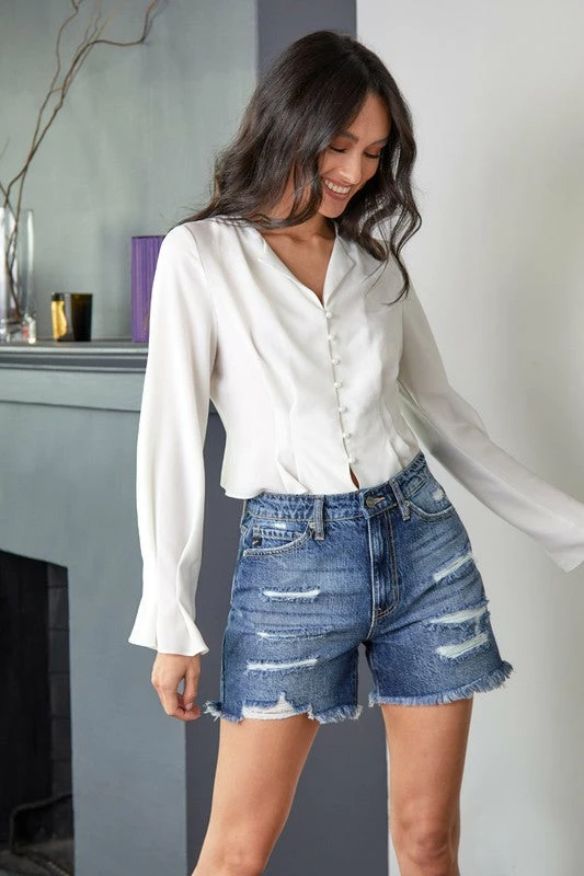 Kan Can Jeans New Arrivals Kan Can High Rise Girlfriend Shorts 2 Kan Can Jeans New Arrivals Kan Can High Rise Girlfriend Shorts