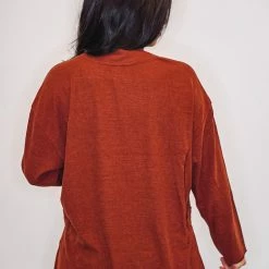 Purple Door Boutique Chilly Nights Rust Knit Top 11 Purple Door Boutique Chilly Nights Rust Knit Top
