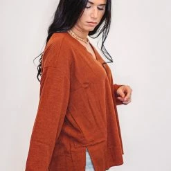 Purple Door Boutique Chilly Nights Rust Knit Top 10 Purple Door Boutique Chilly Nights Rust Knit Top