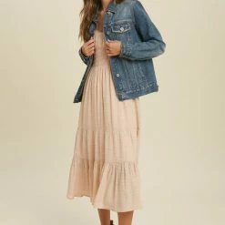 Purple Door Boutique The Classic Blue Denim Jacket