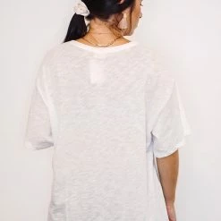 Purple Door Boutique The Pink Bull Head Off White Graphic Tee Ladies' 7 Purple Door Boutique The Pink Bull Head Off White Graphic Tee Ladies'