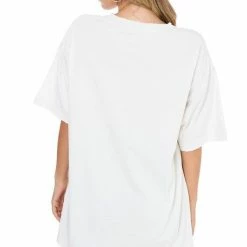 Purple Door Boutique Dreamer Leopard Printed Graphic Tee