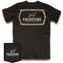 Fieldstone Outdoors Camo Logo T Shirt