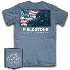 Fieldstone Outdoors Lab Flag T Shirt