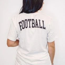 Purple Door Boutique The Simple Football Graphic Tee 7 Purple Door Boutique The Simple Football Graphic Tee