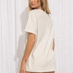 Purple Door Boutique New Arrivals Ivory Born To Be Wild Tee