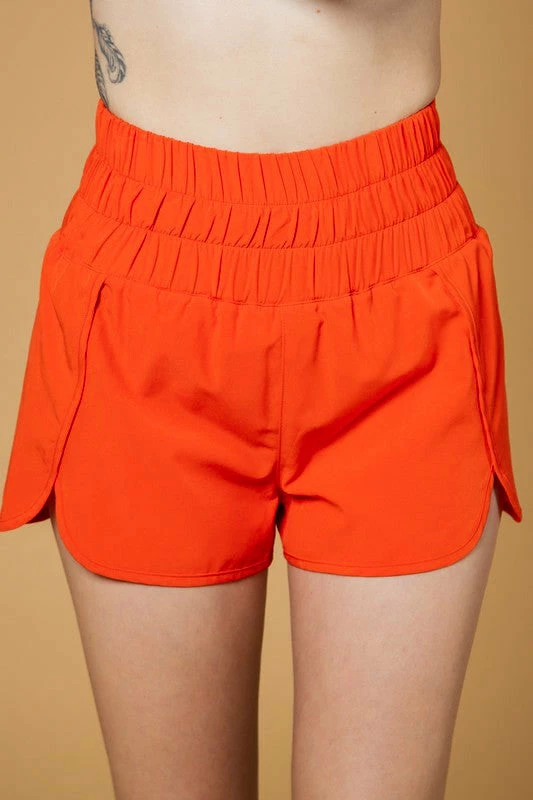 Purple Door Boutique Active Babe Orange Shorts New Arrivals 1 Purple Door Boutique Active Babe Orange Shorts New Arrivals