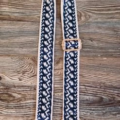 Purple Door Boutique Accessories/Gifts Navy Abstract Guitar Straps
