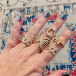 Erimish Butterfly Ring